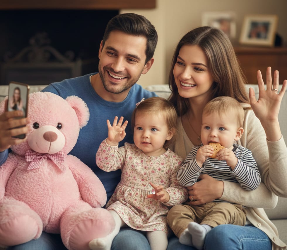 Daily Well-Being Habits showing family balance, happiness, and emotional well-being