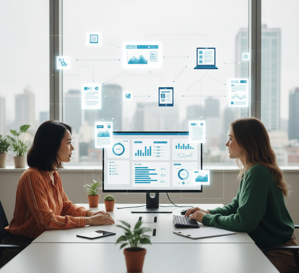 Quiet Innovation Impact 2026 showing technology influencing finance data and digital decision making