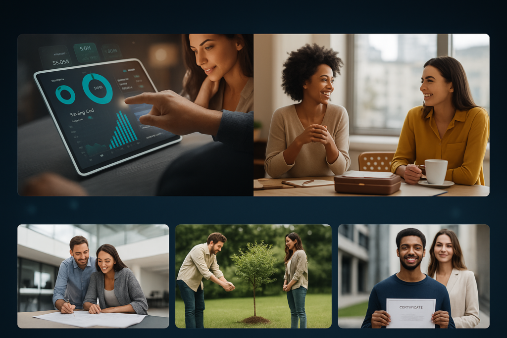Smart budget planning 2026 showing financial planning, savings, and expense tracking