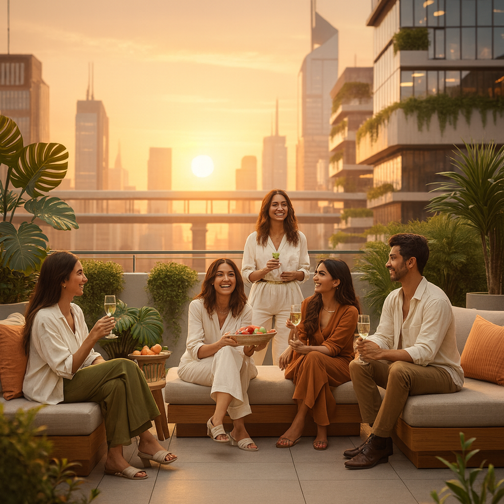 Healthy social celebrations improving emotional well-being through joyful social connection