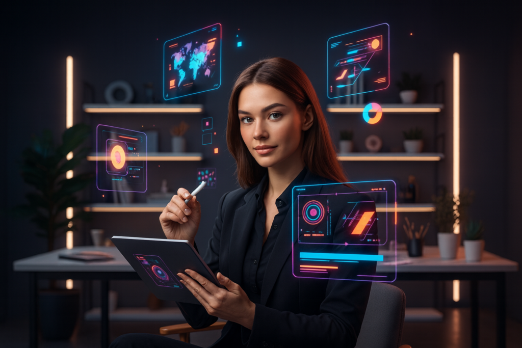 Creative growth trends 2026 showcasing digital and modern art tools