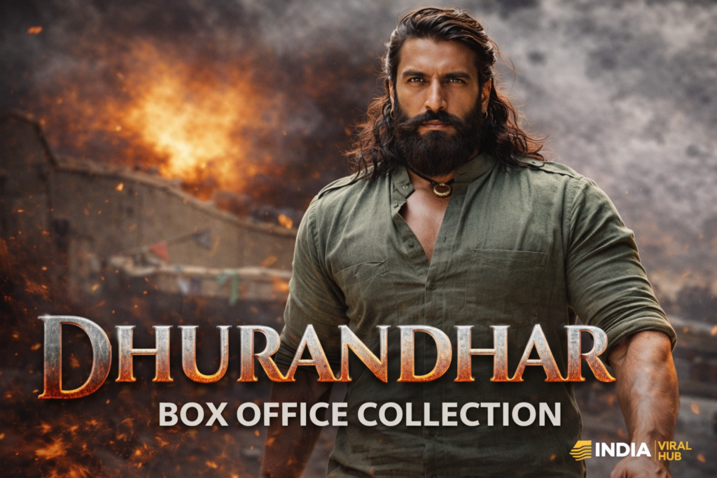 Dhurandhar Box Office Collection showing Ranveer Singh in his latest blockbuster film with Akshaye Khanna