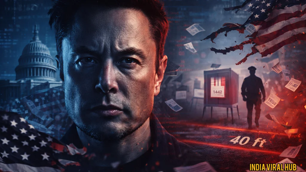 Elon Musk Voter Fraud Alarm showing Virginia House Bill 1442 document calling it voter fraud on January 24, 2026