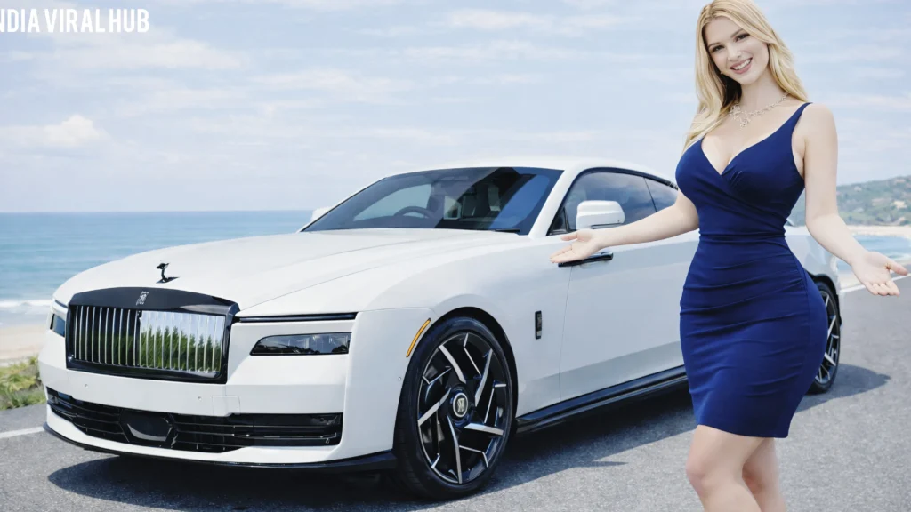 Rolls-Royce Spectre 2026 Price analysis featuring the 577hp electric motor, Starlight Doors, and the iconic Spirit of Ecstasy on a $420,000 luxury coupe by India Viral Hub.