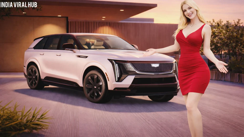 Cadillac Escalade IQ Price and detailed review of the 55-inch curved LED display, 750hp performance, and 450-mile range for the ultimate luxury electric SUV by India Viral Hub.