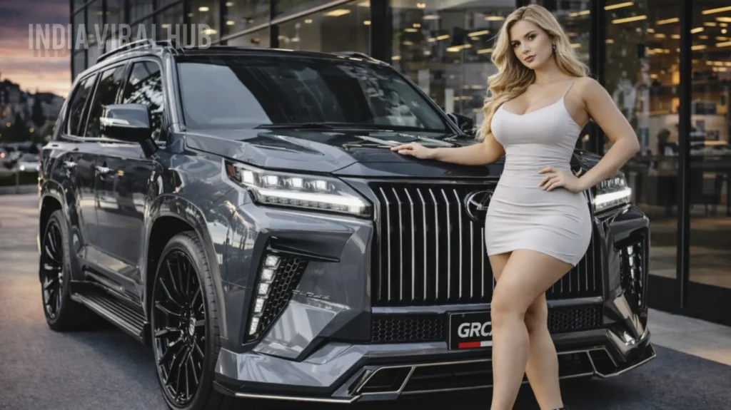 2026 Toyota Land Cruiser Price: The rugged, boxy exterior of the reliable stealth wealth SUV parked in an upscale neighborhood.